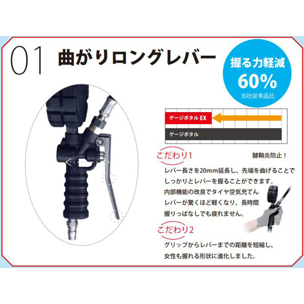 旭産業 ゲージボタルEX1200 小口径ダブルチャックセット AGE-1200-870
