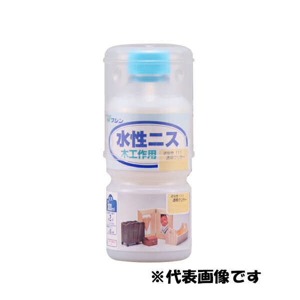 和信ペイント 水性ニス 300ML 透明クリヤー 4965405110029 | 