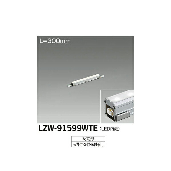 大光電機:LEDアウトドアラインライト LZW-91599WTE(メーカー直送品)