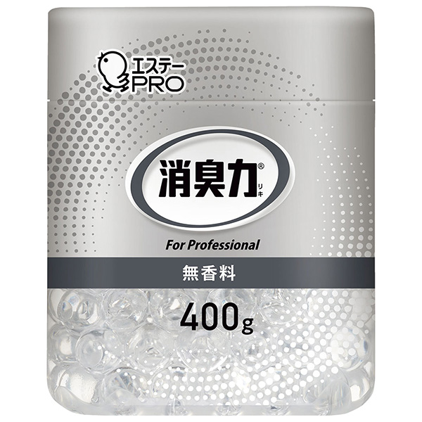 エステー 消臭力業務用ビーズタイプ 本体 400g 無香料 7634410