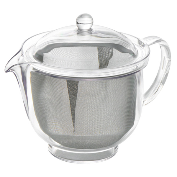 曙産業 クリアティーポット（L）480ml ステンレスメッシュ TW-3722 4925510