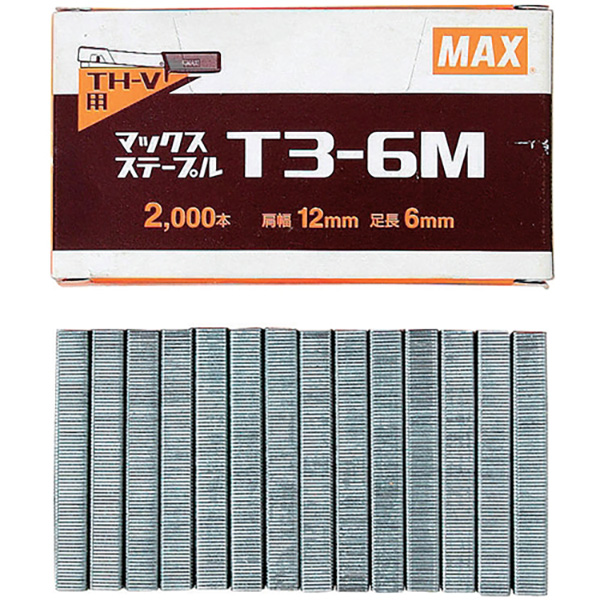 Yahoo! Yahoo!ショッピング(ヤフー ショッピング)【メール便送料無料】MAX（マックス） ステープル T3-6M 4902870648053