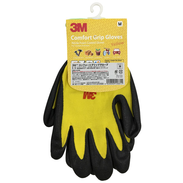 3M（スリーエム） コンフォートグローブ イエロー M GLOVE YEL M | 