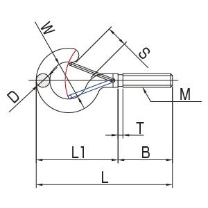 ひめじや Qフックボルト QFB-5の詳細画像3