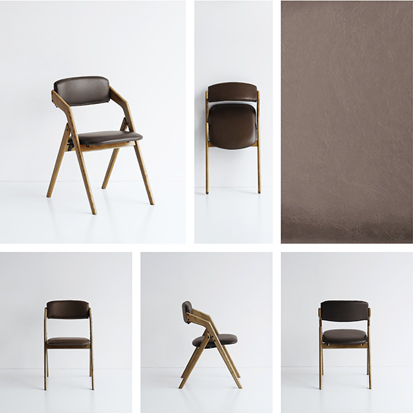 ICHIBA（市場） 市場:Dining Chair(folding) butler ブラウン CH