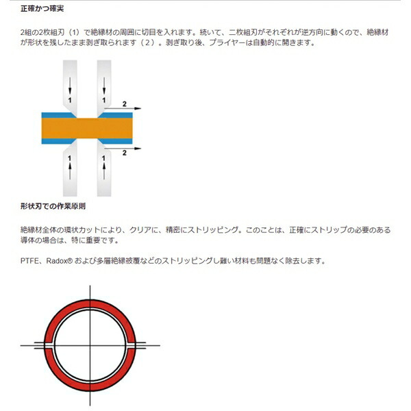 KNIPEX(クニペックス): ワイヤーストリッパー 1212-14 クニペックス ストリッパー ワイヤーストリッパー 1212-14_3