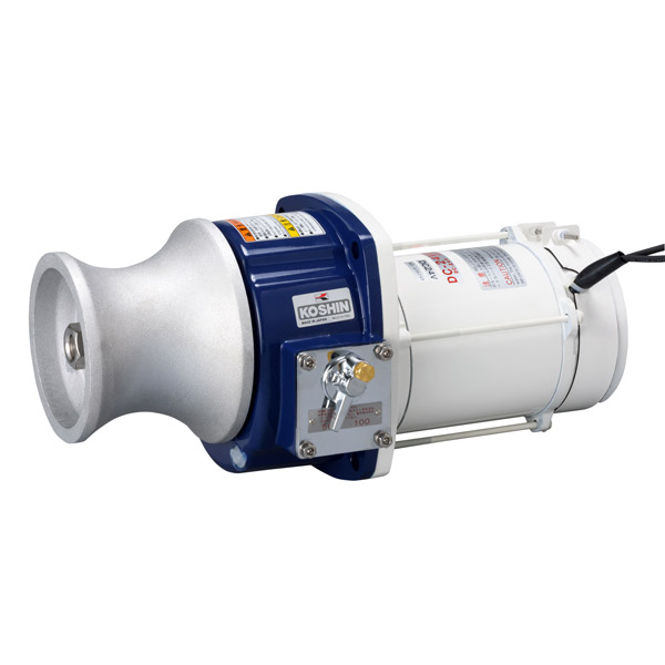 工進(KOSHIN):＜工進認定店＞船舶用ウインチ イカール 400W REL-4024(メーカー直送品) ウインチ マグローラー イカール