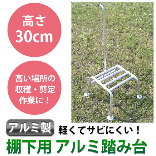 ミツル:腰掛付き踏み台 ヒップステップ hs-30【メーカー直送品】 収穫