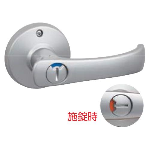 TKレバーシリーズ (取替用) 表示錠 シルバー バックセット60mm