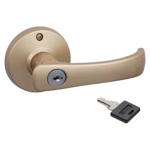 TKレバーシリーズ (取替用) シリンダー錠 ゴールド バックセット60mm