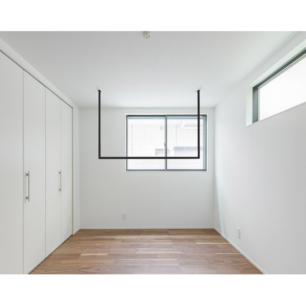 天井付け物干し kacu ブラック U字Lサイズ