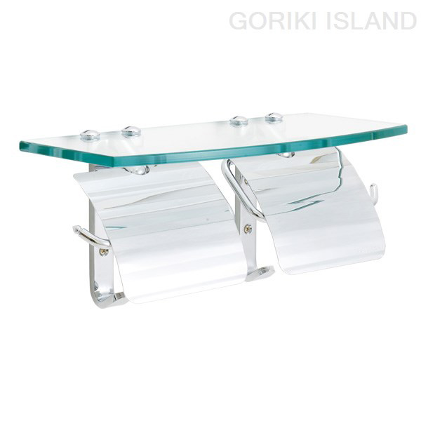ゴーリキアイランド:TPH ガラスシェルフ W CR 640721 GORIKI ISLAND