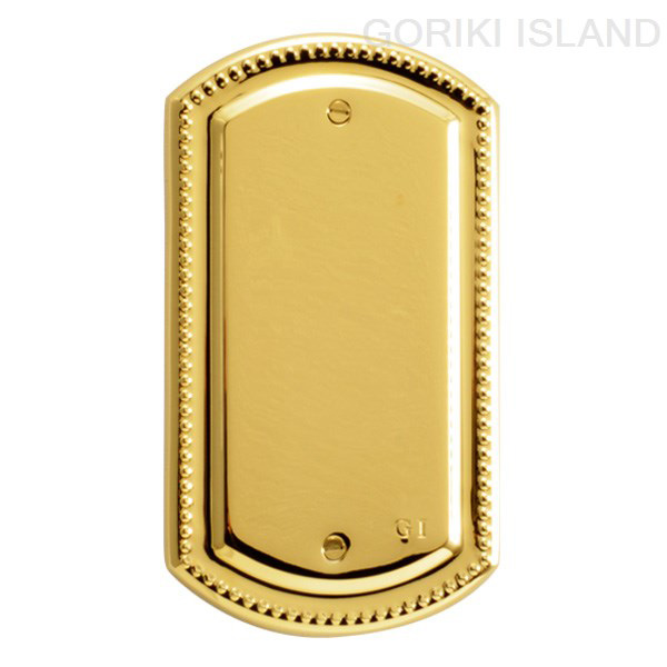 ゴーリキアイランド:スイッチプレ-ト PB 00 PVD B 790080 GORIKI ISLAND