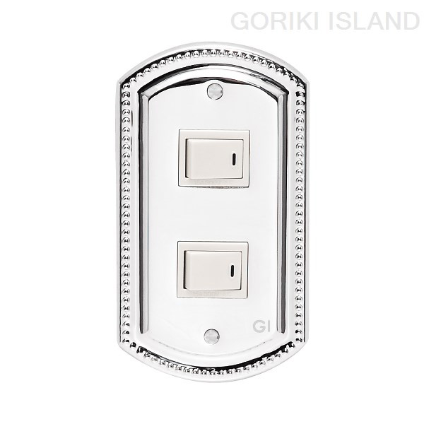 ゴーリキアイランド:スイッチプレ-ト PB 02 CR 790042 GORIKI ISLAND