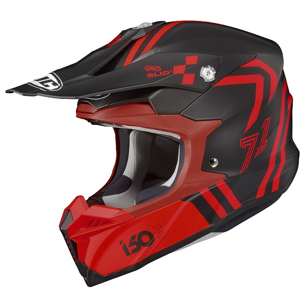 HJC Helmets i50 ヘックス BLACK/RED（MC1SF） XL HJH249BK11XL