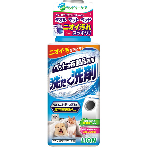 Yahoo! Yahoo!ショッピング(ヤフー ショッピング)ライオン商事:ペットの布製品専用 洗たく洗剤 400g 4903351003880 ランドリーケア ランドリー 洗濯 洗たく 洗剤 本体