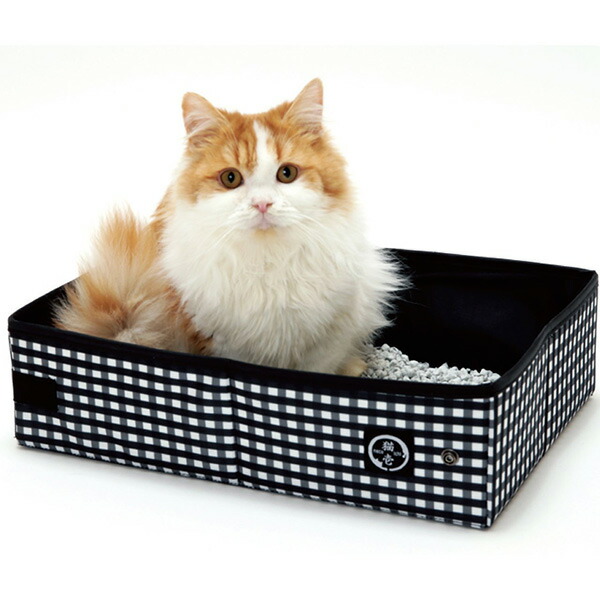 【あすつく】猫壱 ポータブルケージとトイレのセット 4580471862728 |  | 07