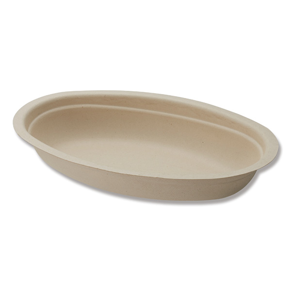 Yahoo! Yahoo!ショッピング(ヤフー ショッピング)HEIKO（ヘイコー）:食品容器　エコバンブー　カレー皿　LZ-TYW01 004491021 使い捨て 容器 食品容器 業務用 環境 資材 店舗