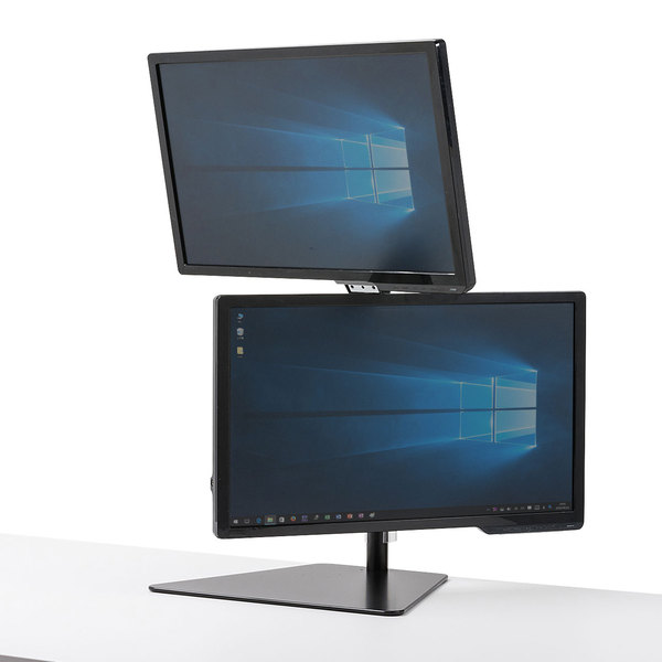サンワサプライ 液晶モニタスタンド（上下2面） CR-LA1506BK_12