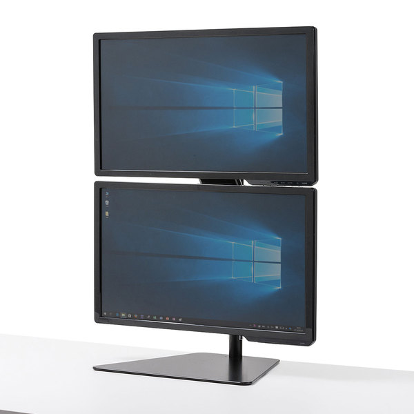 サンワサプライ 液晶モニタスタンド（上下2面） CR-LA1506BK_2