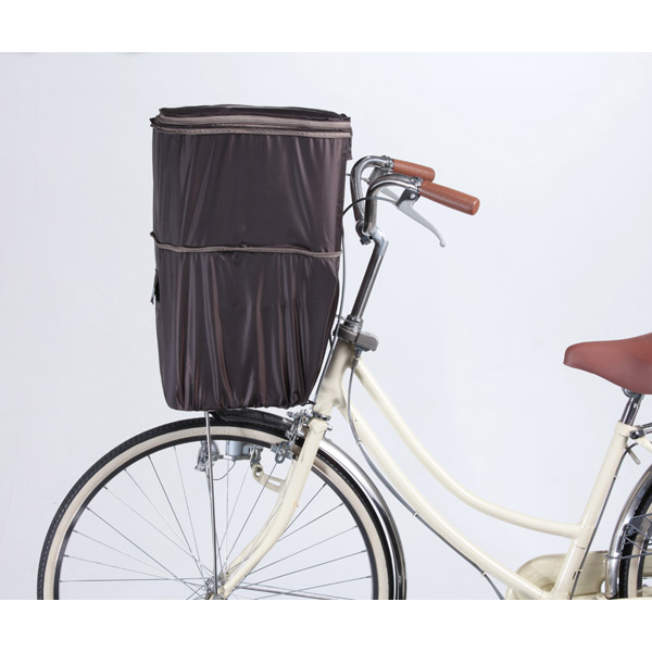 kawasumi（川住製作所） 自転車用2段式大型角形前カゴカバー ブラウン KW-787BR |  | 01