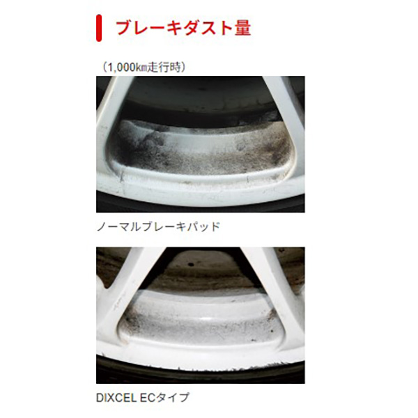 DIXCEL(ディクセル):ディスクパッドエクストラクルーズ EC-331256 ブレーキパッド ディクセル DIXCEL ブレーキライニング | DIXCEL | 03