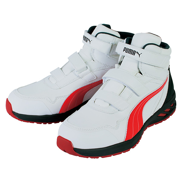 PUMA（プーマ） ジャパンアスレチック ライダー2.0　ミッド ホワイト＆レッド 26cm 63.356.0 | 