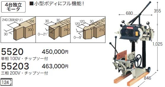 makita(マキタ):小型アリカマホゾキリ 5520 電動工具 DIY 88381020466