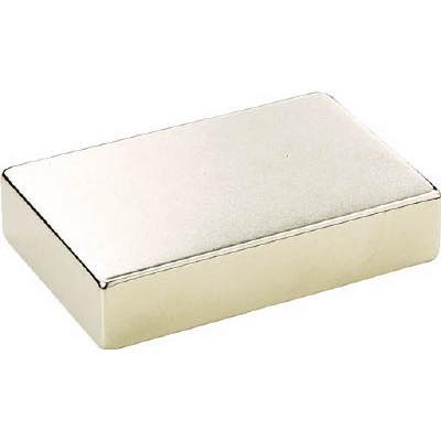 TRUSCO（トラスコ中山） ネオジム磁石 角形 30mmX30mmX10mm 1個入 TN30-30K-1P
