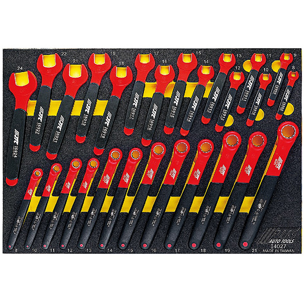 JTC JTCオートツールズ:7段工具箱黄色 絶縁工具セット JTC3931ZSETYL