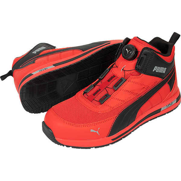 PUMA（プーマ） :スイッチバック レッド ディスク ミッド 26.5cm 