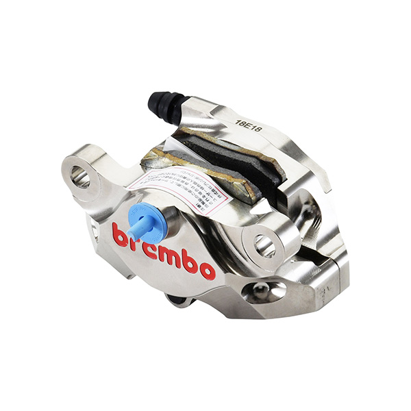 GP2-SS CNC 2P リアキャリパー ニッケルコーティング レッドロゴ φ34 取付ピッチ:84mm 120.A441.40の画像