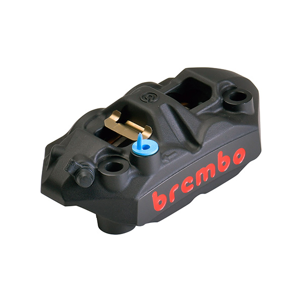 M-4 ラジアル モノブロック 4P キャリパー ブラックアルマイト レッドロゴ 左右セット φ34 取付ピッチ:108mm 220.A397.50の画像