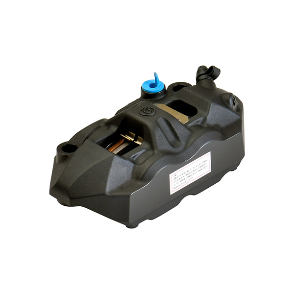 M-4 ラジアル モノブロック 4P キャリパー ブラックアルマイト レッドロゴ 左右セット φ34 取付ピッチ:108mm 220.A397.50の画像