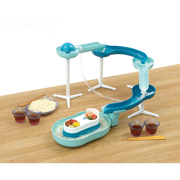 パール金属 流麺 スライダーそうめん流し器(ミ...の詳細画像1