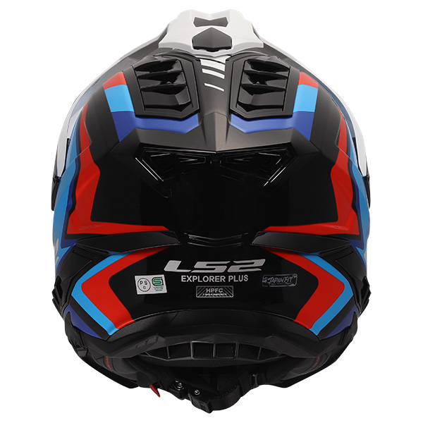 LS2 EXPLORER フルフェイスヘルメット 本体 あすつく) LS2 HELMETS:EXPLORER PLUS F FRONTIER2 ホワイトブルー XL