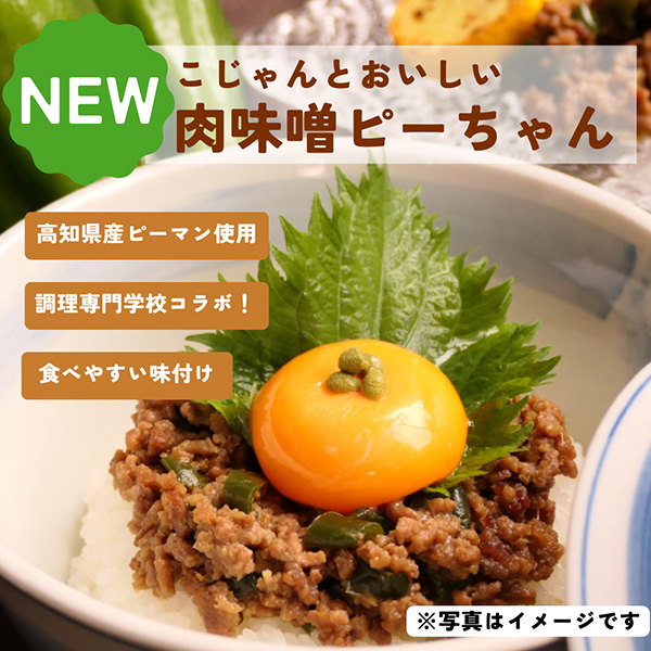 こじゃんと美味しい 肉味噌ピーちゃん 5個セット ICFNP-5 高知 高知屋 ピーマン おいしい  ...