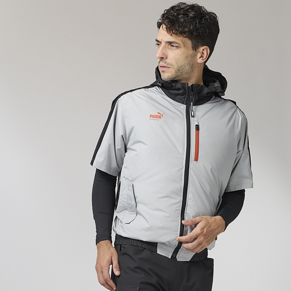 PUMA（プーマ） (あすつく) :エアツイスト ベスト ブラック 3Lサイズ