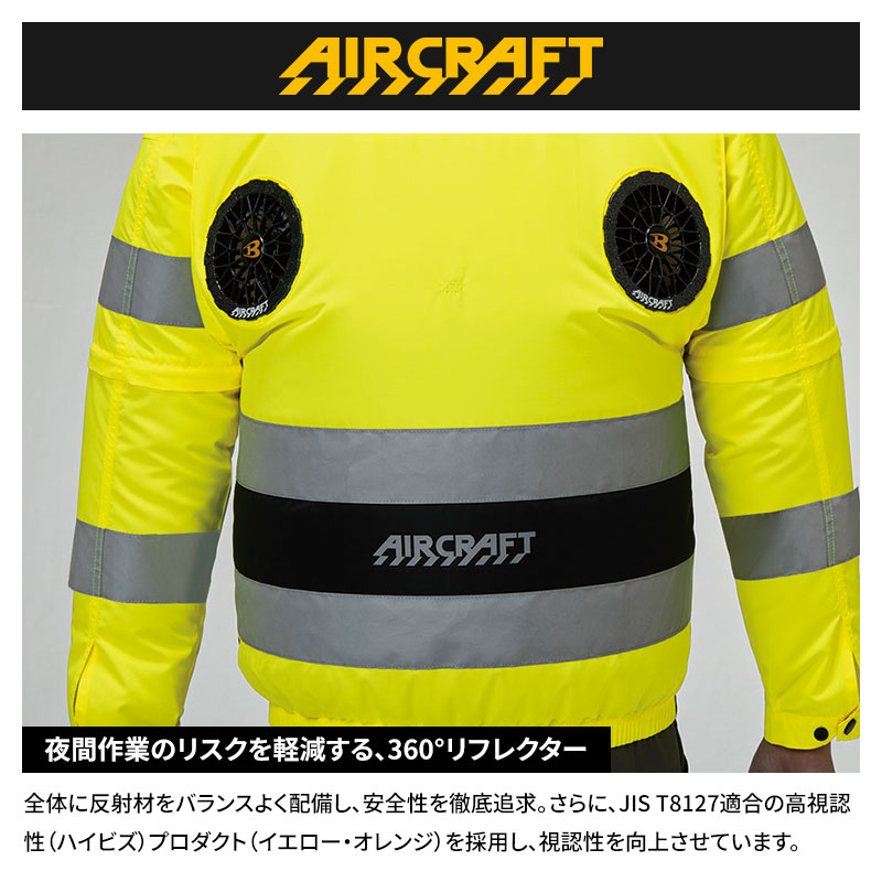 BURTLE（バートル） (あすつく) :AC2WAYブルゾン 3 ネイビー XXL