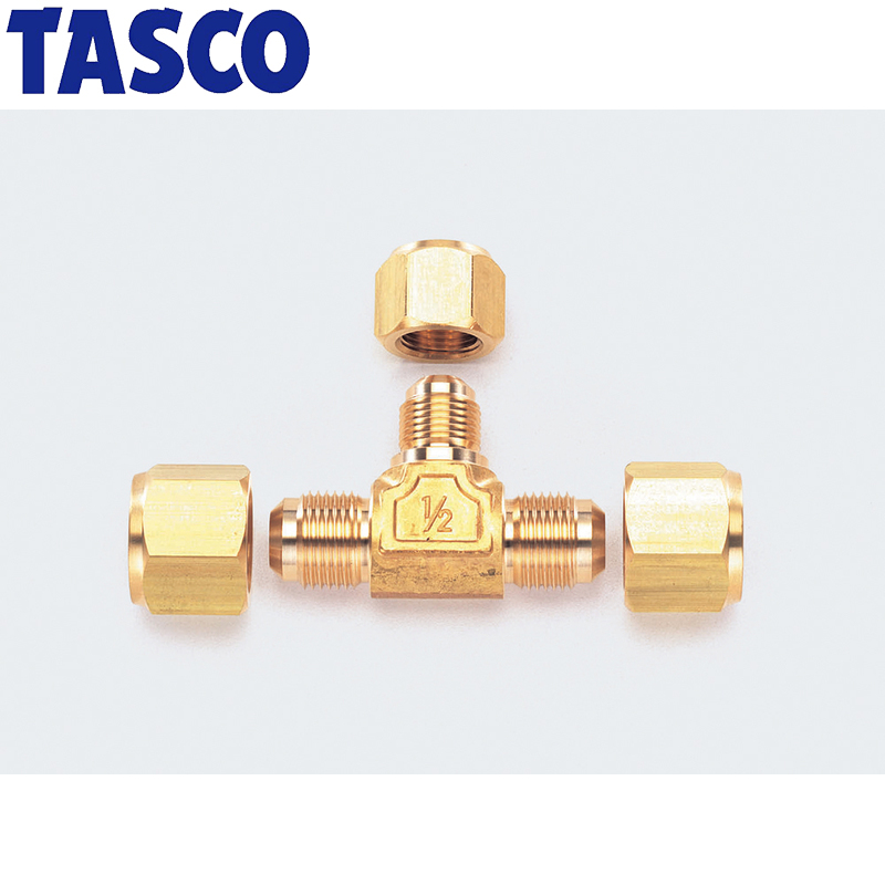 イチネンTASCO (タスコ):異径フレアチーズ 3/4″×5/8″ 3/4X5/8 1個入 TA261T-7 空調関連部材 継手類