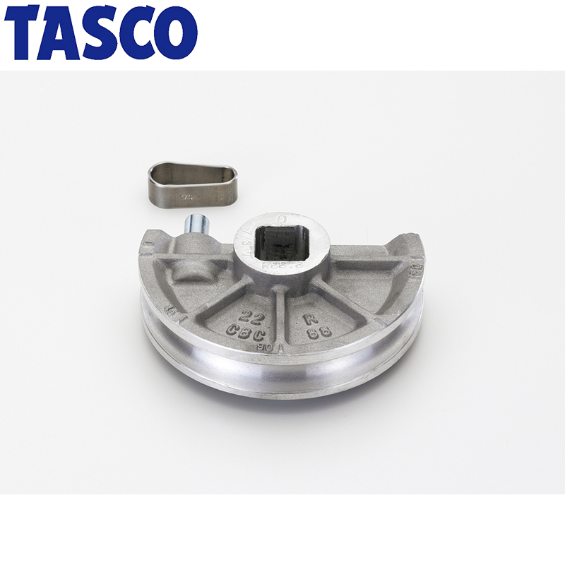 イチネンTASCO (タスコ):ベンダー用シュー 3/4″（19.05） TA515-6K 冷凍・空調用配管工具 曲げ半径φ76.2
