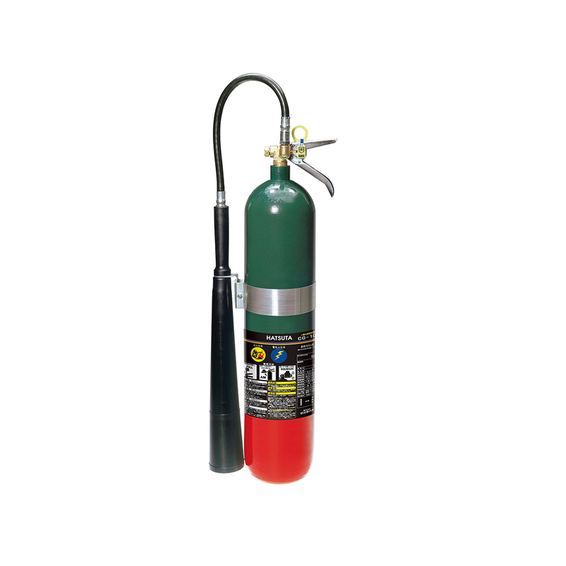 イチネンTASCO (タスコ):二酸化炭素消火器 10型 TA999CG-10 安全衛生用品 消火器・その他 廃棄シール付