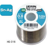 HOZAN(ホーザン):ハンダ 800g HS-316 鉛フリー RMA HS-316