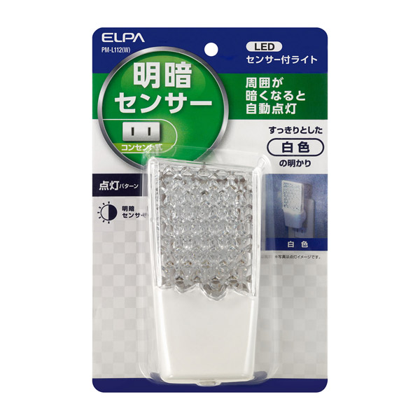 ELPA():LED󥵡ե饤 PM-L112(W)