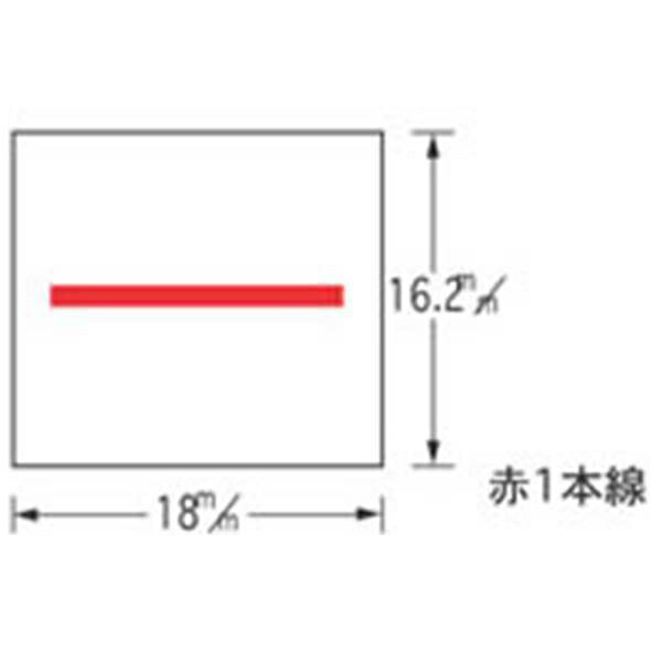 サトー:216用ラベル強粘赤一本線 10巻入 216-3 キョウネン アカ1ホンセン 事務用品 文房具 筆記 ファイル 机上整理 梱包 店舗 レジ