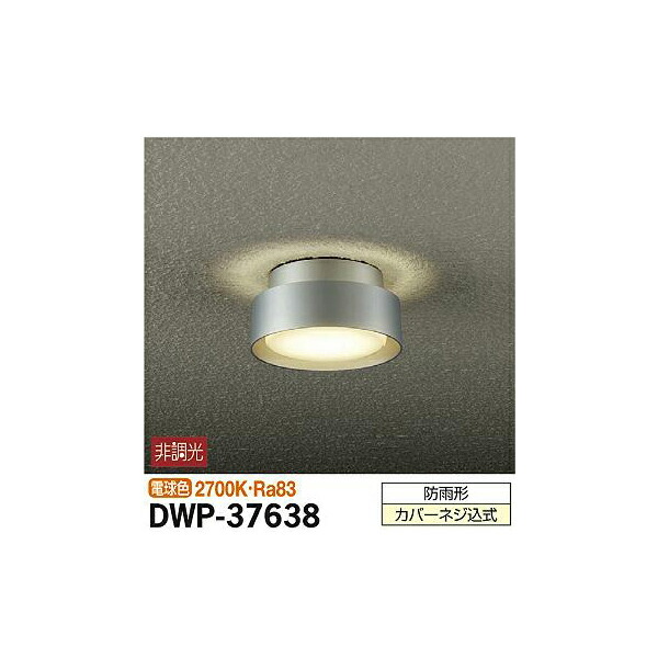 大光電機:軒下シーリングライト DWP-37638(メーカー直送品)