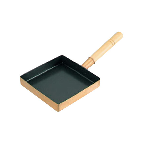 EBM:銅 玉子焼 関東型 (フッ素樹脂加工) 18cm 5623800