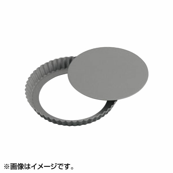 EBM:ブラックフィギュア タルト型 底取 21cm D-066 6433900