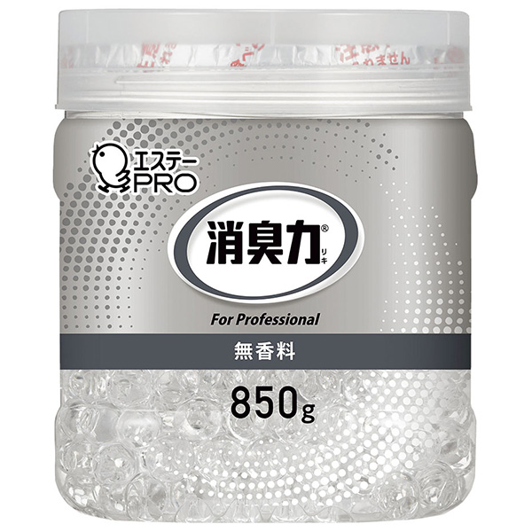エステー 消臭力業務用ビーズタイプ 本体 850g 無香料 7250530