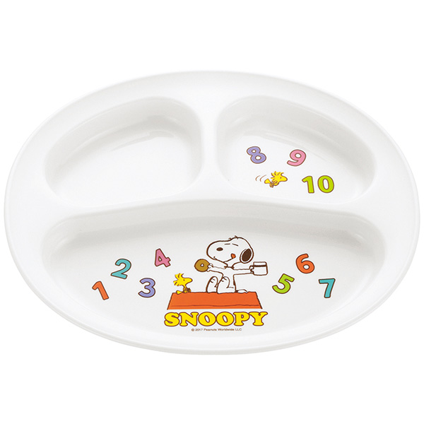 リッチェル（Richell） PP 子供食器 スヌーピー トライ ランチプレート 1262950